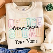 Custom Name Office Squad Shirt Office T Shirt Office Squad TShirt School Secretary T Shirt