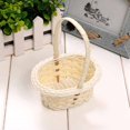 thumbnail image 1 of Flmtop Plastic Weaving Vegetable Fruit Picnic Storage Basket Box Cosmetics Organizer, 1 of 7