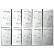 10x 10 gram Silver Bar - Silver CombiBar (w/Assay)