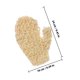 thumbnail image 5 of QUMIIRITY Guantes Exfoliantes De Yute Naturales Beige Para Con Agarre Cómodo Y Eficiente, 5 of 7