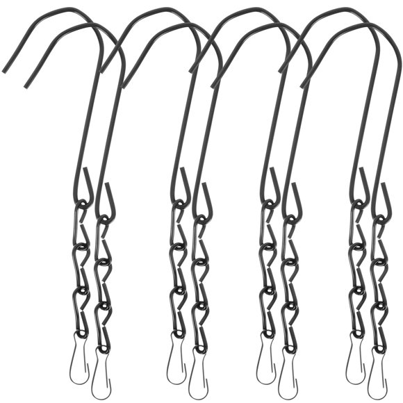 OULII 8 Pcs Chaînes Suspendues en Métal pour Propriétaires et Jardiniers avec Design Simple