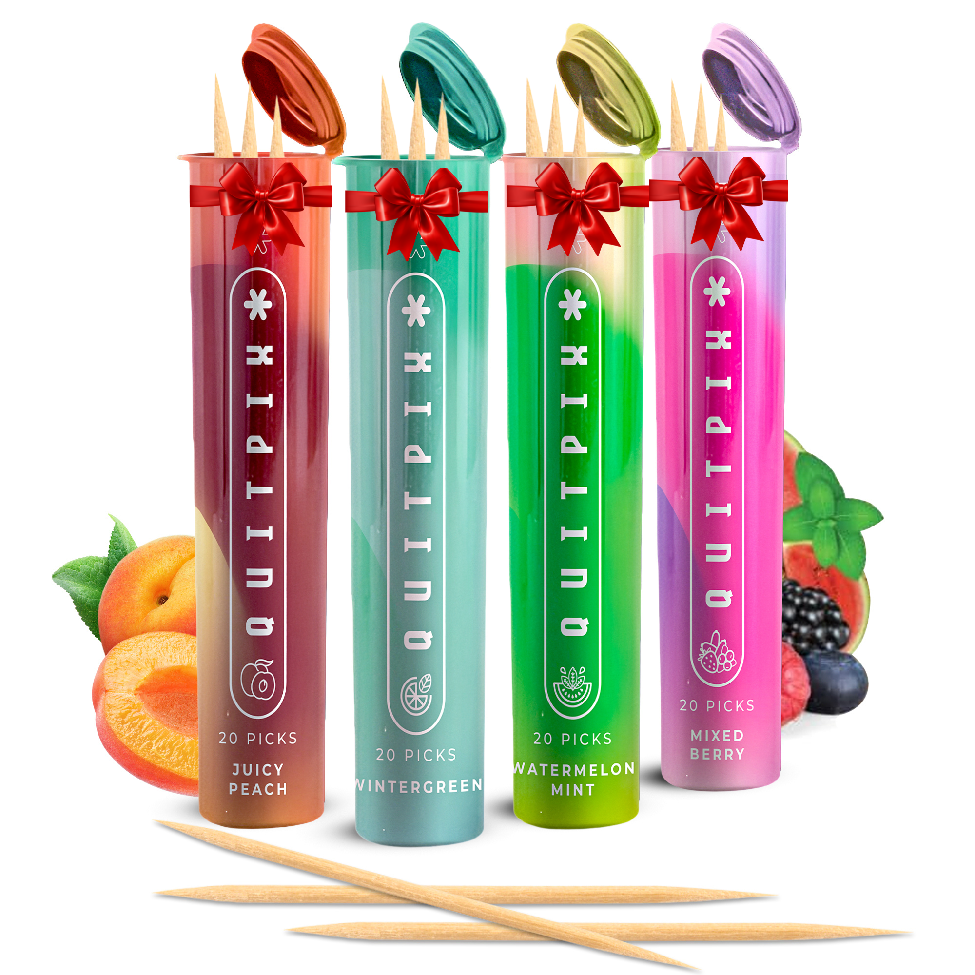 Xero Picks Energy - Variety - Infused Flavored Toothpicks with