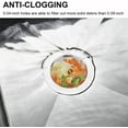 thumbnail image 5 of 2 PCS Kitchen Sink Strainer Stainless Steel, kitchen Sink Drain Strainer，Sink Strainers with Large Wide Rim 4.5" Diameter for Kitchen Sinks, 5 of 7