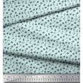 thumbnail image 2 of Soimoi Poly Georgette Fabric Clover Leaves Print Fabric by The Yard 52 Inch Wide, 2 of 3