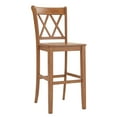 thumbnail image 7 of HumbleNest Farmhouse Bar Stool, Brown, Set of 2, 7 of 7