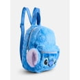 thumbnail image 2 of Disney Lilo and Stitch Unisex Mini Faux Fur Backpack, Blue, 2 of 5
