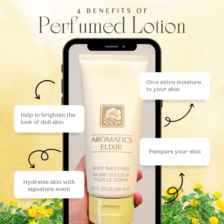 Clinique Aromatics Elixir, Moisturizing Body Smoother Lotion for