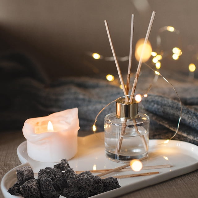 IDEANATEGRATE 1Jgo De Piedra Para Difusor Aromático Ideal Para Espacios Interiores