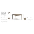 thumbnail image 3 of Homestyles Sustain Wood Outdoor Dining Table in Gray, 3 of 14