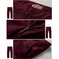 thumbnail image 4 of Matchstick Men's Retro Relaxed Plus Size Cargo Pants with Multi Pockets, 4 of 7