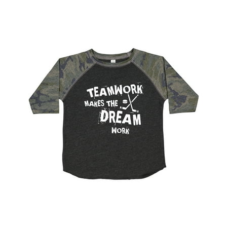 

Inktastic Hockey Teamwork Gift Toddler Boy or Toddler Girl T-Shirt