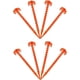 thumbnail image 1 of Toldo de playa con anclaje para carpa, resistente, con forma de tornillo, 25 cm (10"), color naranja, 1 of 5