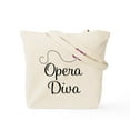 thumbnail image 2 of CafePress - Cute Opera Diva Tote Bag - Unisex Canvas Tote Bag, Beige, 1-Piece, 2 of 9
