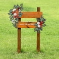 thumbnail image 2 of 2x Wedding Arch Flowers Sunflowers Decor Rustic for Backdrop Door Party white orange, 2 of 9