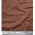 thumbnail image 1 of Soimoi Viscose Chiffon Fabric Moon Shirting Print Sewing Fabric Yard 42 Inch Wide, 1 of 1