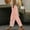 Orange, variant on JUSLIO Linen Pants Women Pants for Women Striped Pockets Linen Casual Casual Comfortable Wide leg Pants Pink L