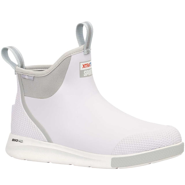 Botas deportivas Xtratuf Fishing Rain Watertight para hombre, color blanco