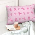 thumbnail image 4 of Balery Breast Cancer Awareness 1 Funda de Cojín Estampada, Regalos para Mujeres, Regalos de Amor para Ella, Regalos para Novia o Esposa, Funda de Almohada-20"x30", 4 of 6