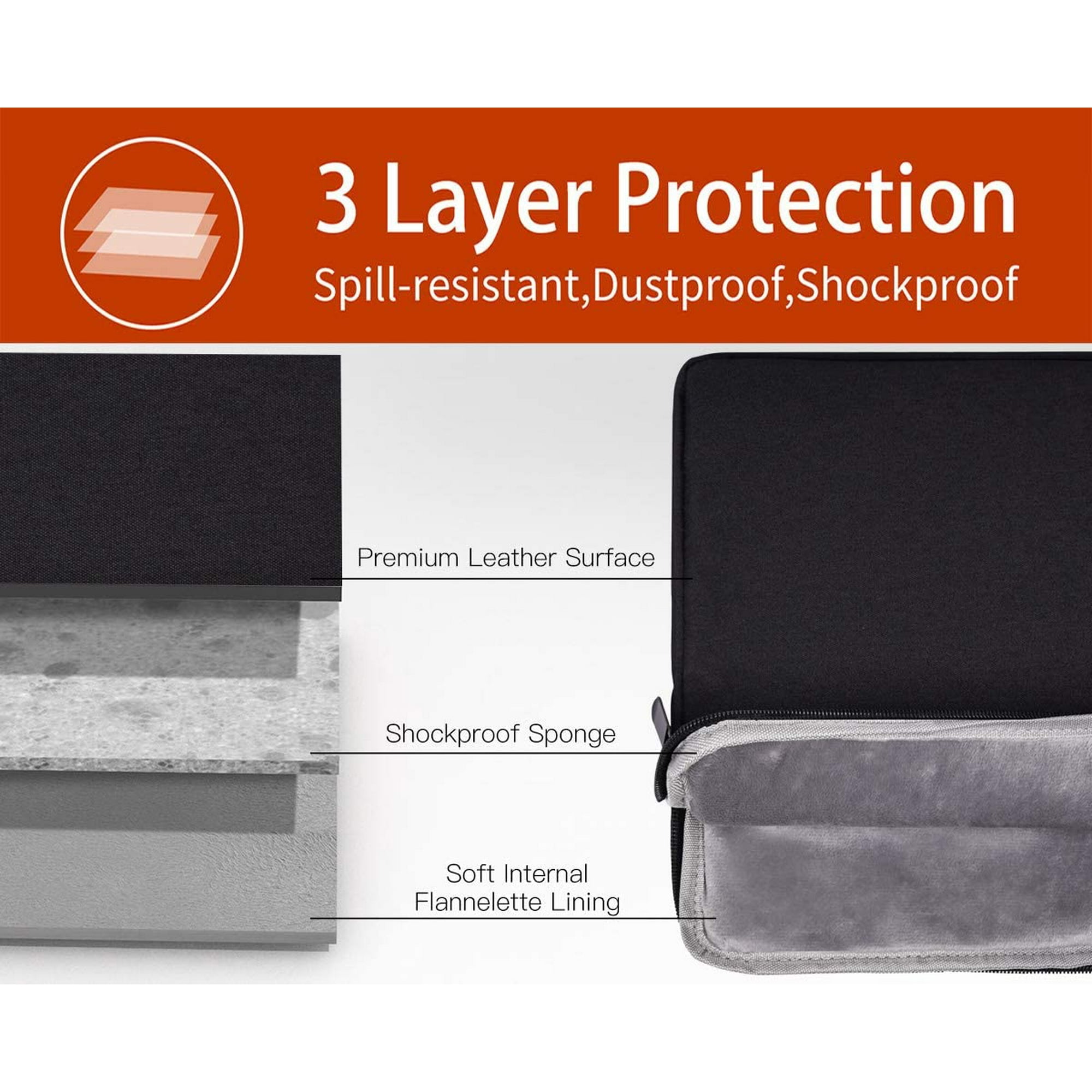 11.6 12.3 Inch Laptop Case Bag for Lenovo Chromebook C330 11.6 inch Samsung Chromebook 3 4 HP Stream 11.6 MacBook Air 11.6 ASUS Samsung Lenovo HP