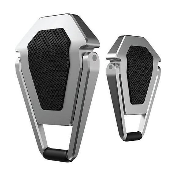 OTM Essentials 2.77" x 0.6" Aluminum Laptop Kickstand Silver/Black (OB-A2F)