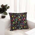 thumbnail image 6 of Fuzoiu Colorful Geometric Figures Print Square Pillow Cover,Hidden Zipper Design,Luxury Square Pillow Case, Throw Pillow,Couch Cushion-22"x22", 6 of 7
