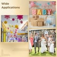 thumbnail image 5 of 9 Pcs Paper Flower Decorations – 3 Sizes (7.9", 9.8", 13.8") Paper Fans, Hanging Flower Wall Decor for Birthday, Wedding & Home Party, Multicolor 3D Design, 5 of 5