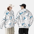 thumbnail image 3 of KLL Scarf Bear Print Men's Women’s UPF 50+ Sun Protection Outdoor Hoodie Jacket Long Sleeve Fishing Hiking Performance Shirt-Small, 3 of 6
