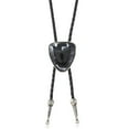 thumbnail image 4 of Triangular Stone Bolo Tie Western Cord Necktie for Business or Parties, 4 of 6