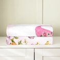 thumbnail image 3 of Erosebridal Monogrammed Throw Blanket for Couch 30x40,Personalized Initial Plush Blanket,Letter Decoration,Ultra Soft, 3 of 7