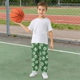 thumbnail image 5 of joogoo Football Soccer Ball Boys' Sweatpants Jogger Pants 7-8Y, 5 of 8