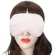 thumbnail image 4 of Silk Satin Sleep Mask with Elastic Strap Travel Eye Sleeping Blindfold for Women Men Levamdar LRWJ551-6, 4 of 7