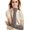 Grey, variant on Women's Fingerless Knit Long Arm Warmer Outdoor Recreation Novelty Gloves