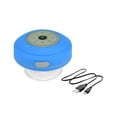thumbnail image 1 of Alta Definición Resistente Al Agua Conexión Bluetooth Altavoz De Ducha Altavoz Portátil Manos Libres Con Micrófono Incorporado Y Ventosa Para Ducha De Baño De Automóvil Methold EL013465-02, 1 of 5
