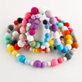 thumbnail image 4 of Lote de 50 cuentas de silicona de 9/12/15MM para hacer joyas, para hacer pulseras, cadena de chupete, collar, accesorios de joyería, 4 of 4