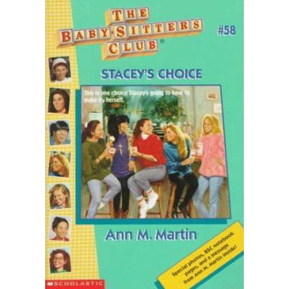 Pre-Owned Stacey's Choice (Baby-sitters Club) (Paperback) 0590925849 9780590925846