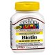 thumbnail image 1 of Suplemento de Biotina 21st Century 5000 mcg 110 cápsulas paquete de 4, 1 of 1