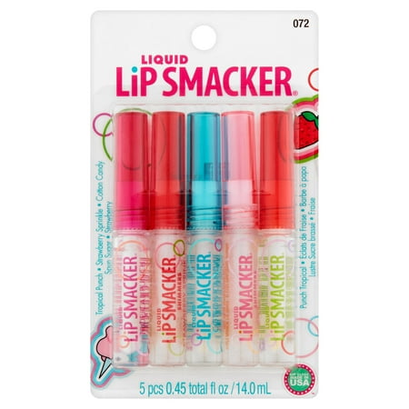 Lip Smacker Liquid Lip Gloss 5 x 0.45 fl oz - Walmart.com