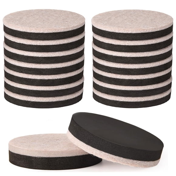 Deslizadores para muebles EASTWONDER, 16 piezas, almohadillas de fieltro de 7,5 cm