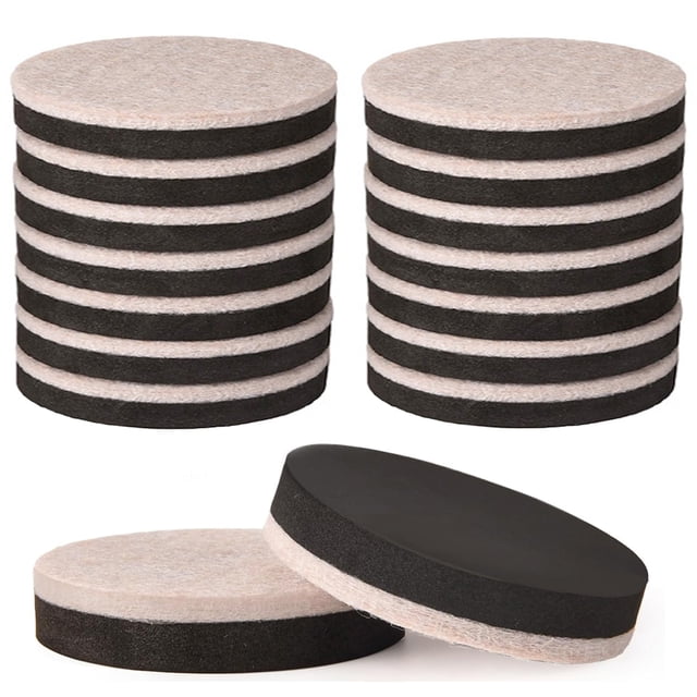 Deslizadores para muebles EASTWONDER, 16 piezas, almohadillas de fieltro de 7,5 cm