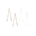 thumbnail image 1 of INSPIRE CHIC Women's Solid ColorClear Invisible Adjustable Bra Shoulder Straps White 3+Skin Color, 1 of 4