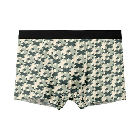 

Men s Mesh Boxer Briefs Cooling Breathable Sports Underwear Unique the geometry Trunks Unique Gifts for Boys Sizes 2XS-6XL