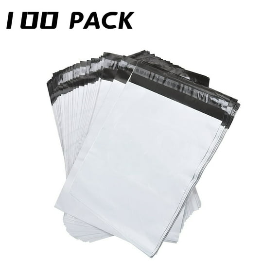 FungLam 9x12 Poly Mailers 100 Pcs, Poly Shipping Bags, Strong Adhesive and Waterproof (Gray)