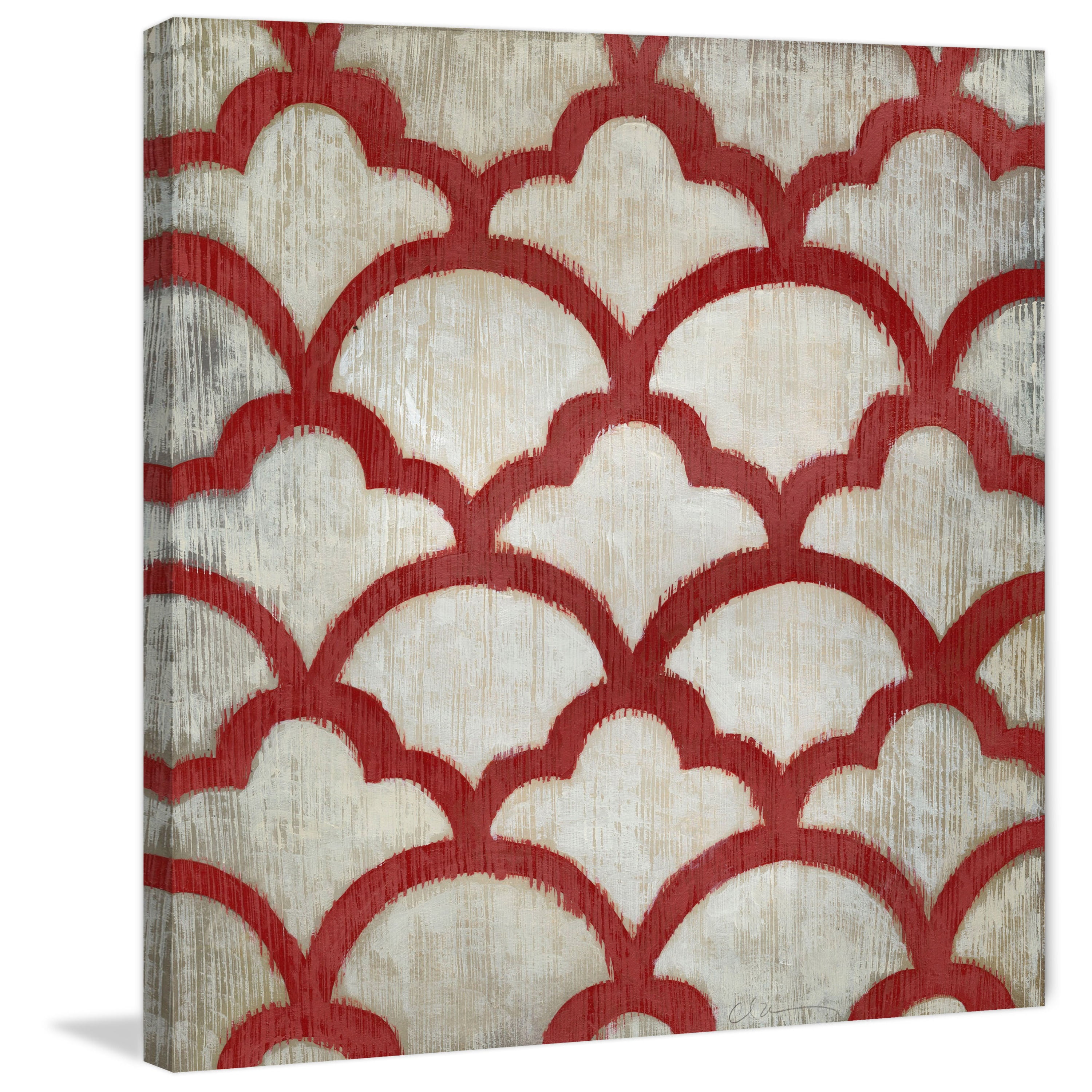 Marmont Hill "Spectrum Symmetry VII" Painting Print on Wrapped Canvas