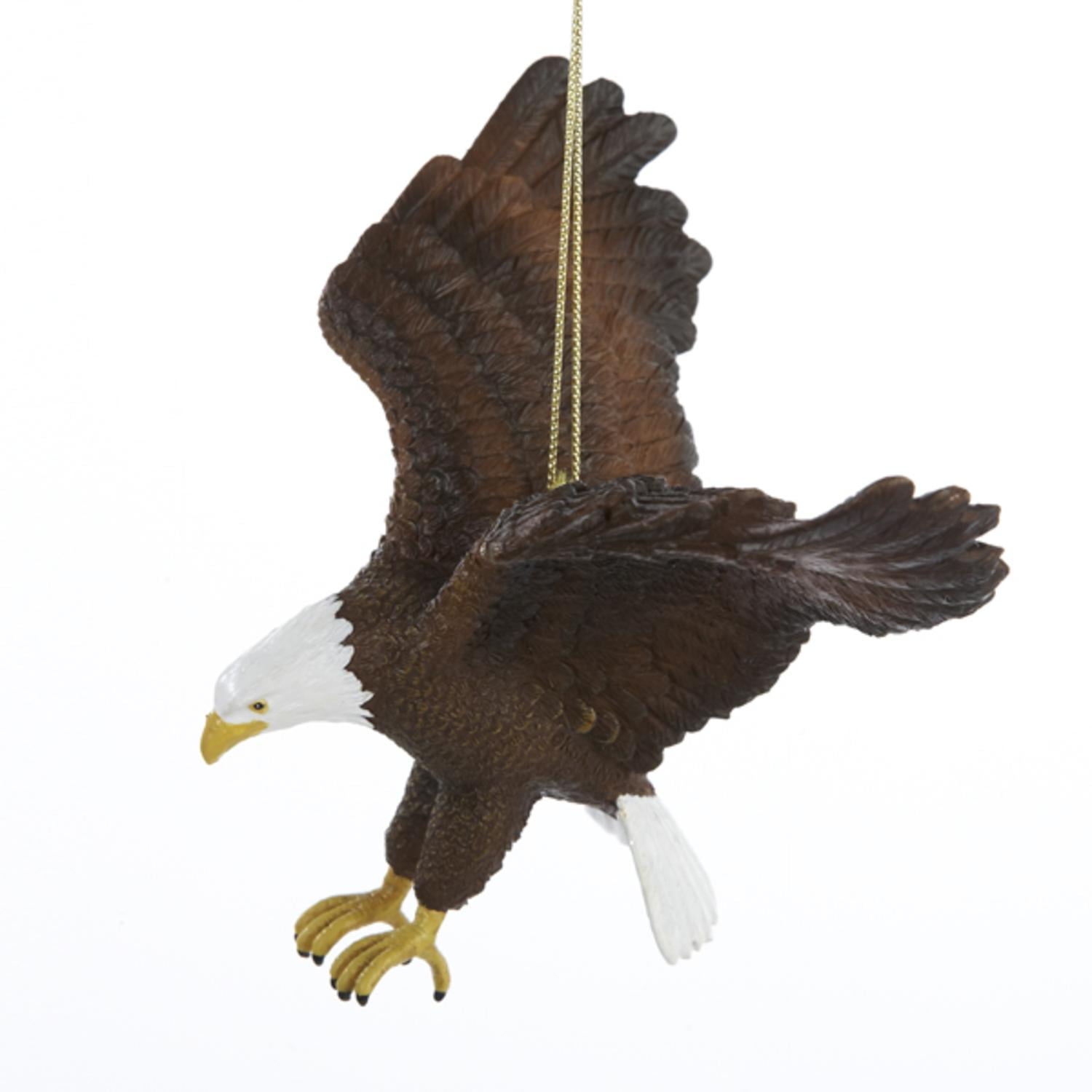 Pack of 6 American Bald Eagle Bird Christmas Ornaments 4&quot; - Walmart.com