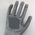 thumbnail image 3 of 6PCS Cut Resistant Work Glove Cut Proof Hanging with HPPE Anti Cut Safety Work Glove ,Easy to Use, 3 of 5