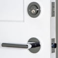 thumbnail image 6 of Viaggio 630197 Circolo Right Handed Solid Brass Single Cylinder Keyed Entry Door Lever Set, 6 of 7