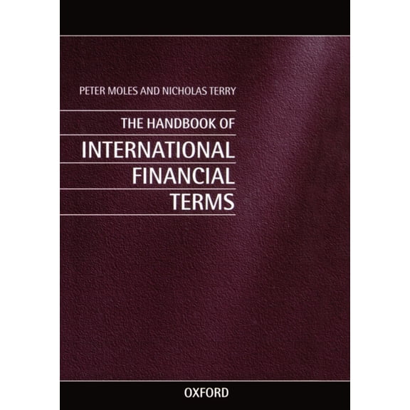The Handbook of International Financial Terms, (Hardcover)