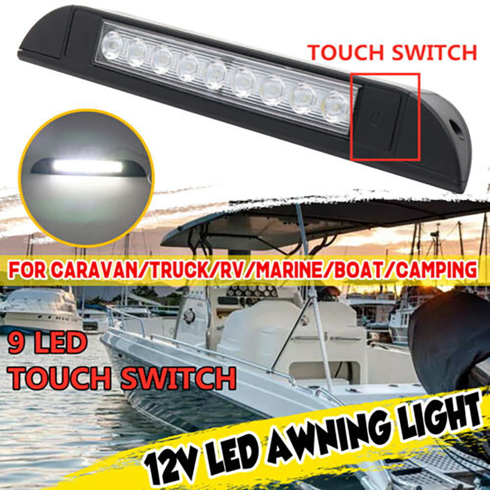 12V Waterproof LED Indoor/Outdoor Awning Strip Light Lamp for Caravan Motorhome 