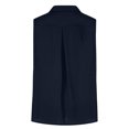 thumbnail image 7 of Kalauyu Men's Linen Sleeveless Shirts Button Down Beach Tank Top Basic Solid Shirt Vest with Pocket, 7 of 7