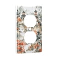 thumbnail image 2 of Yayeee Duplex Wall Plate 1-Gang 4.5"x2.7" Home Receptacle Light Switch Decorative Outlet Cover, Mountain Pattern, 2 of 7